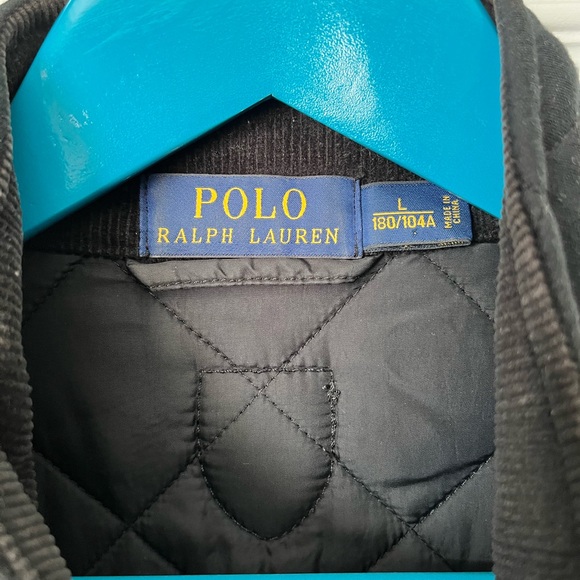 VTG Rare Polo Ralph Lauren Iconic Quilted Black Watch Outdoor Vest Size Large - Picture 7 of 15
